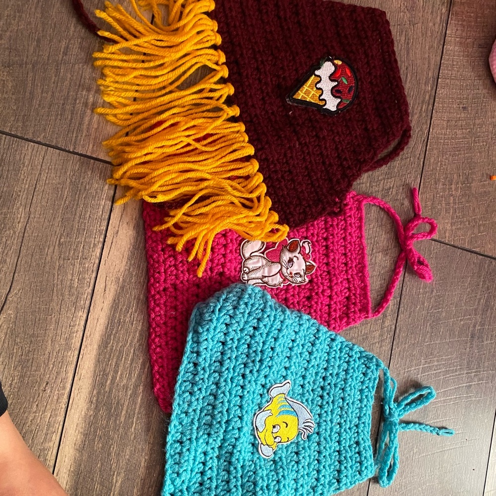 Crotchet tops